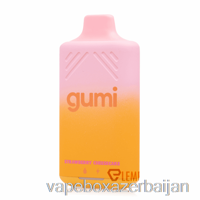 Vape Azerbaijan Gumi Bar 8000 Disposable Strawberry Cheesecake